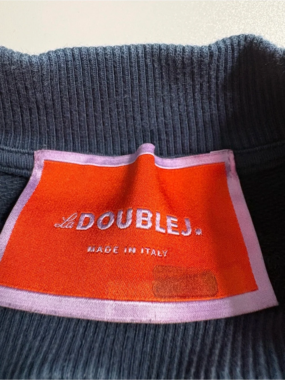 LA DoubleJ Sporty Sweatshirt Mini Dress Size Large